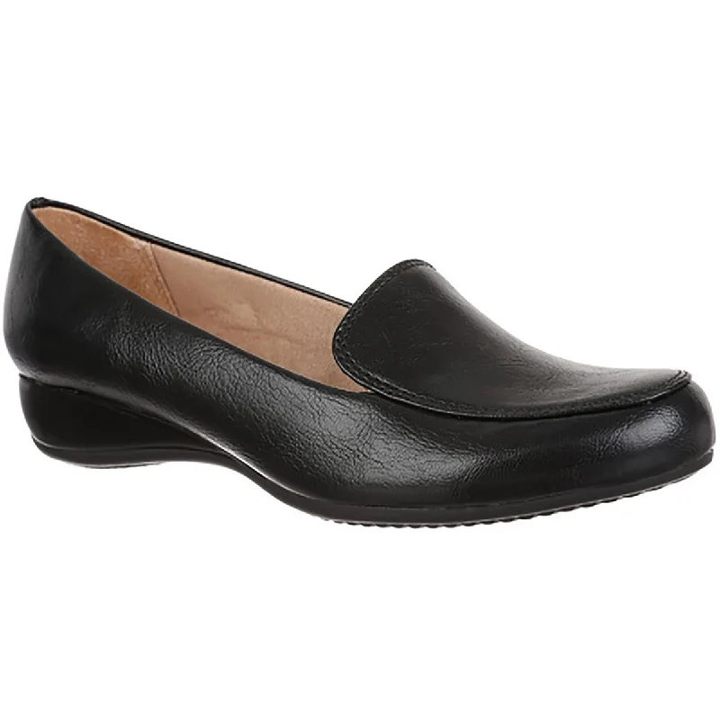 Slip-on loafers for quick evening grace-LifeStride Womens Dario Round Tpe Slip On Loafers