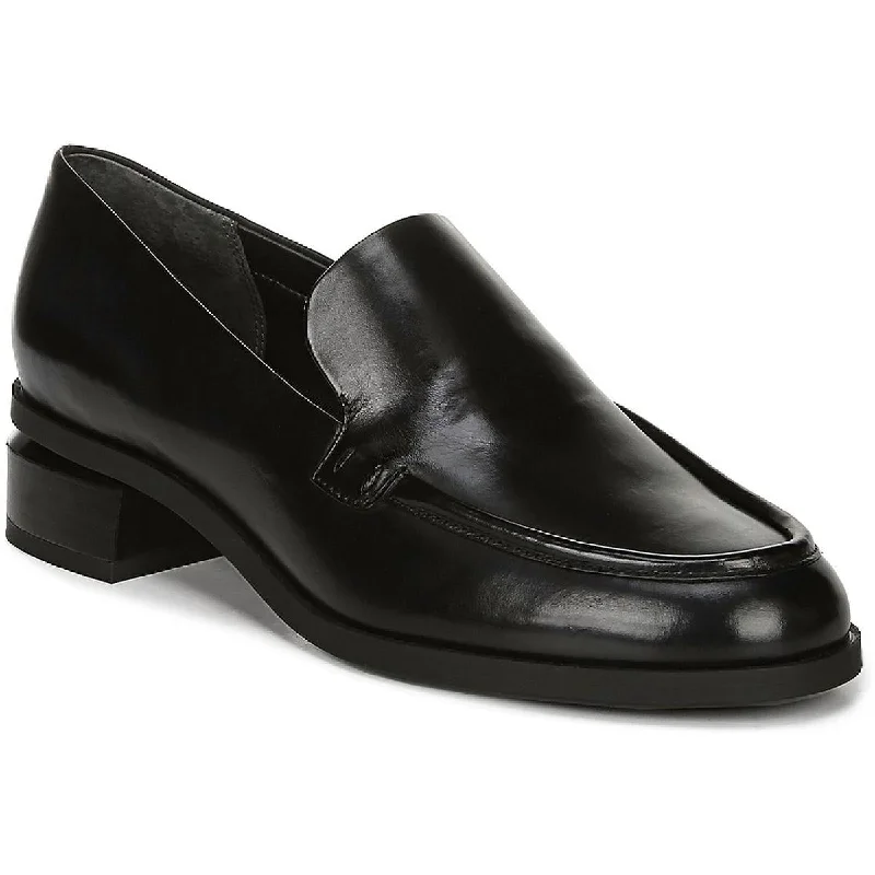 Soft loafers for gentle night repose-Franco Sarto Womens New Bocca Leather Block Heel Loafers