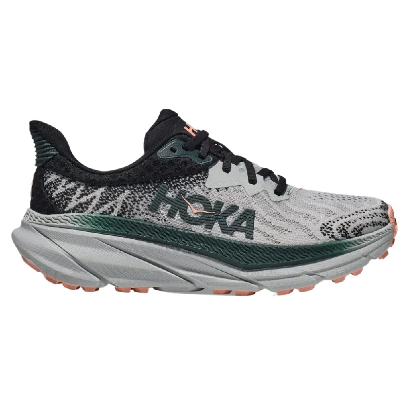 Running shoe with idle run ease -Hoka Challenger 7 Harbor Mist/Spruce Running Shoe (Women's)